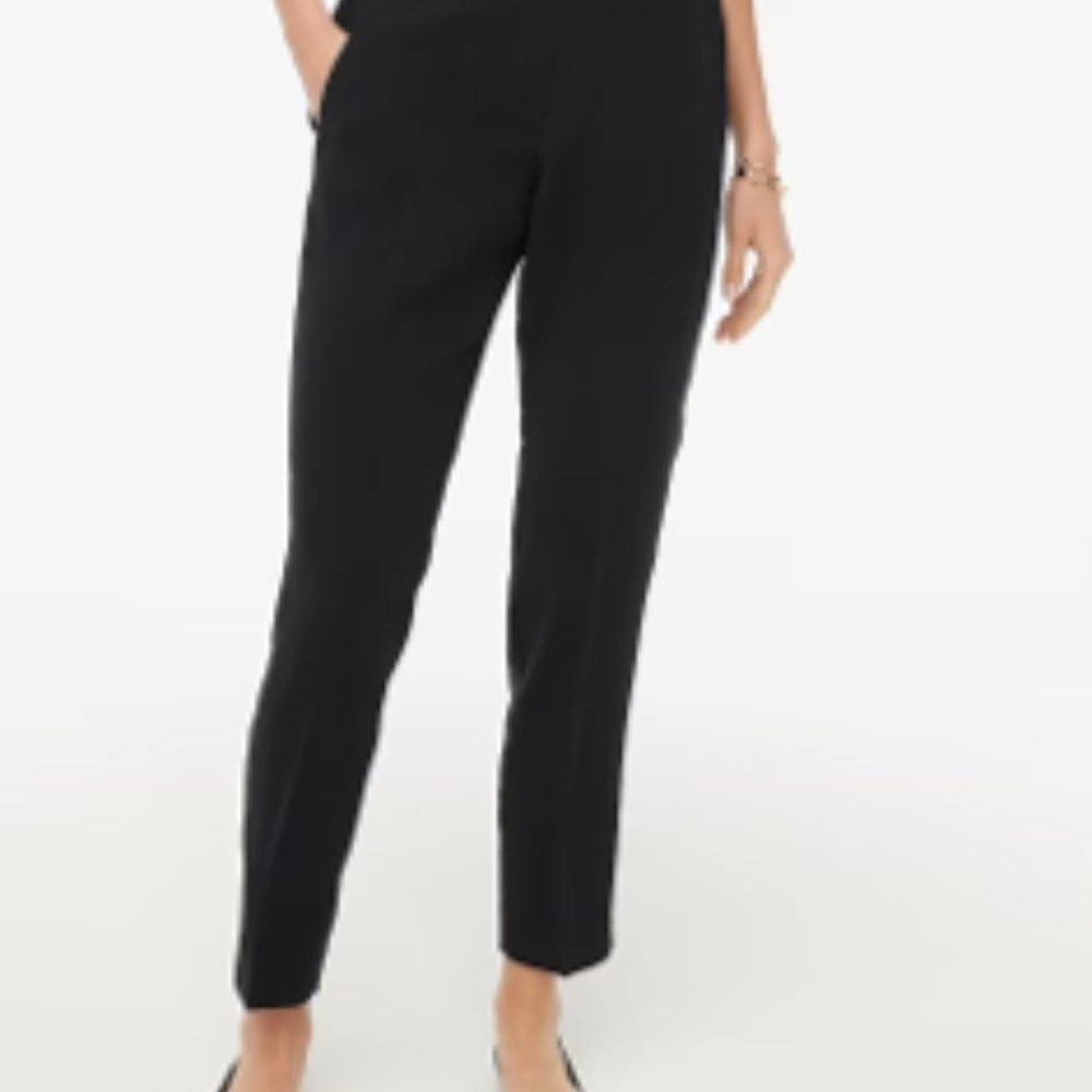 J. Crew Jamie Pant - Black, Size 18
